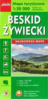 Zdjęcie produktu dla Mapa turystyczna Beskid Żywiecki skala 1:50 000 WIT