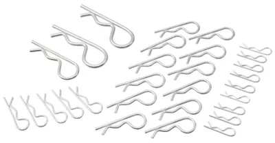Obrázek produktu pro Sada pružných závlaček 2-2,5-3-4 mm GN 1024 28 ks.