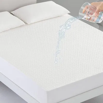Produktbild von Famanu Matratzenschoner wasserdicht - 150 x 200 cm, atmungsaktive Bamboofaser