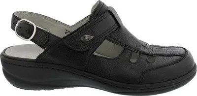 Produktbild von Waldläufer Heria, Clog, Pigalle (Glattleder), schwarz, Klettverschluss, Weite H 408704-172-001 40