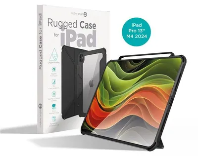 Obrázek produktu pro Mobile Origin RCIPP-13-2024-BLK, pouzdro typu Folio, Apple, iPad Pro 13" M4 2024 / M5 2025, 33 cm (13")
