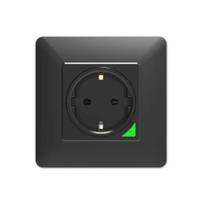 Produktbild von WLAN-Steckdose mit USB 5V/2,1A – 16A, 3000W, Sprachsteuerung, Smart Home, Fernbedienung per App, kompatibel mit Alexa & Google