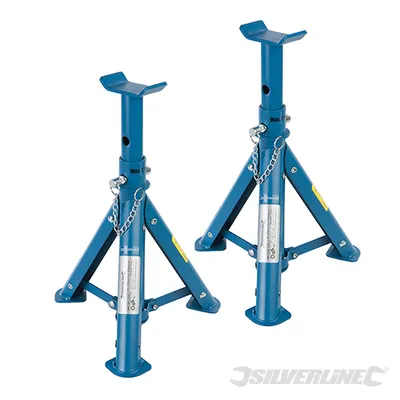 Produktbild von Silverline 676260 Caballetes plegables, 2 pzas