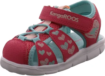 Produktbild von Kangaroos Mädchen Sandale K-Tiffy blau pink