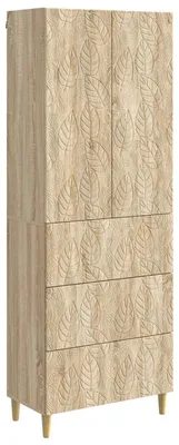 Obrázek produktu pro Sada skříněk 2 pcs Dub sonoma 66 x 34,5 x 90 cm