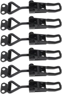 Image de Serrures pour boîtes à outils - 6 pièces - Métallique - Universelle - 102x58x57 mm