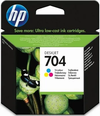 Zdjęcie produktu dla HP 704 oryginalny wkład atramentowy Ink Advantage czarny, Standardowa wydajność, Czarny, Tusz na bazie pigmentu, 1 szt., 480 stron(y)