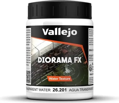 Image de Vallejo Peinture Acrylique Diorama FX Effets Eau pour Diorama, 200 ml. Simule Textures de Terrain, Terre, Neige, Eau et Boue pour Maquettes et Modélisme