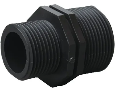 Obrázek produktu pro Dvojnipl redukovaný plast 2"x6/4"