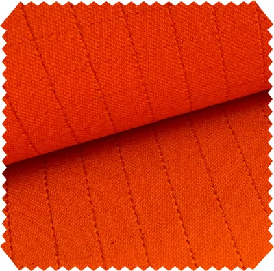 Produktbild von novely® XENON PROTECT - Flammhemmender Satinstoff mit Kohlenstofffasern - Anti-Elektrostatischer Stoff für Schutzkleidung - Pflegeleichte Meterware 1lfm - Farbe: 18 Orange