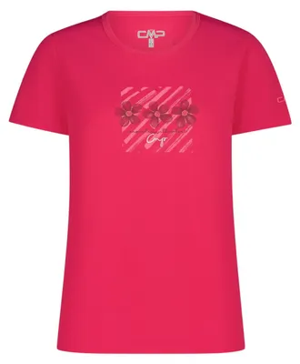 Immagine prodotto di Maglietta da donna CMP in piqué con funzione Dry rosa 46