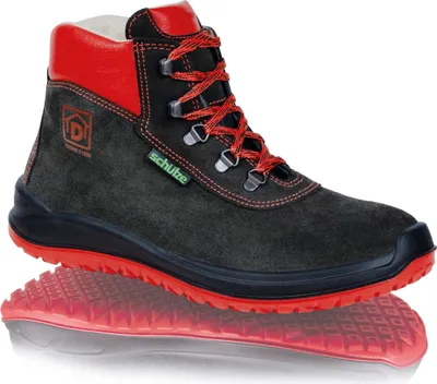 Produktbild von Schütze Sicherheitsstiefel 4346 Dachdeckerprofi O3 Gr. 39 rot/schwarz