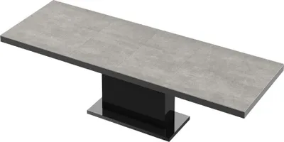 Produktbild von Design Esstisch Tisch HME-111 Hochglanz ausziehbar 160 bis 256 cm