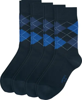 Produktbild von Camano Herren-Socken 4 Paar blau 39 - 42