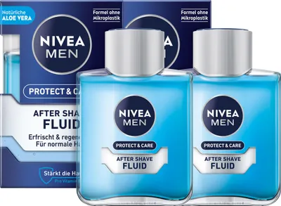 Produktbild von NIVEA MEN After Shave Protect & Care Fluid Aloe Vera sanft erfrischend 2 x 100ml
