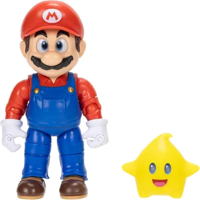 Imagen del producto de Figura Mario The Super Mario Galaxy Movie Nintendo Articulada 13 cms