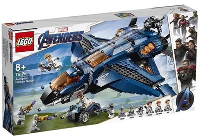 Produktbild von LEGO® Marvel Super Heroes™ Ultimativer Avengers-Quinjet, 76126