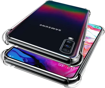 Produktbild von Galaxy A70 / A70S Hülle, LaimTop Crystal Transparent Weich TPU Bumper Stoßfest Fallschutz Schutzhülle für Samsung Galaxy A70 / A70S