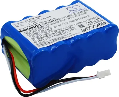 Produktbild von TECHTEK Akku Kompatibel mit [Kenz Cardico] ECG-108, ECG-110 Ersetzt HHR-12F25G1
