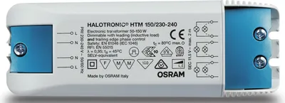 Zdjęcie produktu dla Osram HTM 150/230...240, 230 - 240 V, II, 153 mm, 54 mm, 36 mm, turkusowy, biały