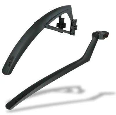 Produktbild von Schutzblech für Rennräder - Schutzblech-Set - Schnellspanner - Winkelverstellung - Für Rennräder und Aero-Gabeln
