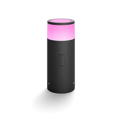 Obrázek produktu pro Philips Hue White and Color ambiance Venkovní stojan Calla, Chytré podstavcové/sloupkové svítidlo, Bluetooth/Zigbee, Černá, LED, Hliník, Žárovky bez možnosti výměny