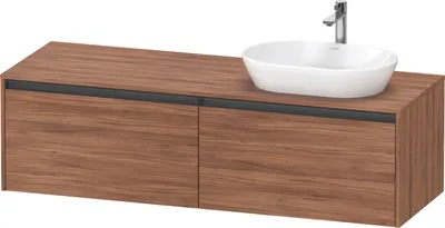 Produktbild von Duravit Ketho.2 Wastafelonderkast 160x55x45,9 cm Mat Noten