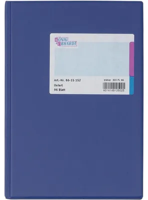 Produktbild von Geschäftsbuch A5 Kunststoff liniert