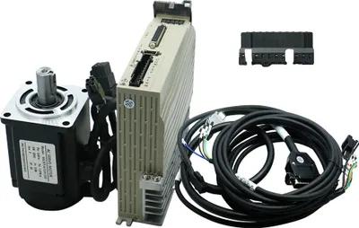 Zdjęcie produktu dla Silnik serwo AC, enkoder magnetyczny, precyzyjne sterowanie, 750 W, bez hamulca