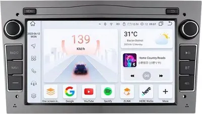 Productafbeelding van Autoradio met Bluetooth en CarPlay – geschikt voor Opel/Vauxhall (Astra H/J, Vectra, Antara, Zafira, Corsa C/D, Vivaro, Meriva, Veda) – compatibel met Apple en Android – stereo-installatie – navigatiesysteem – 3G 32G
