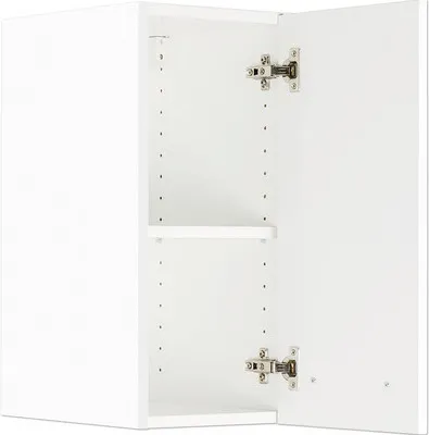 Produktbild von Optifit Hängeschrank Salo214 BxTxH 30 x 34,6 x 57,6 cm weiß matt zerlegt Anschlag reversibel HWSA O306-7+