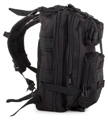 Imagen del producto de Verk 14359 Mochila militar negra 30 L