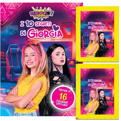 Sticker-Album + 10 Tüten – Die 10 Geheimnisse von Giorgia