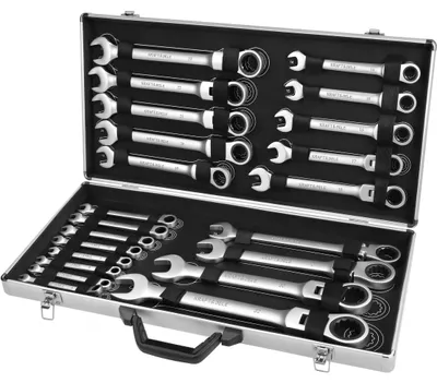 Obrázek produktu pro KRAFT&DELE | Sada klíčů s ráčnou, 6–32 mm, 22 kusů