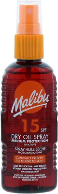 Obrázok produktu pre Malibu Dry Oil Spray SPF15 Bronzing Sunscreen Oil 100ml