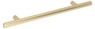 Immagine prodotto di Maniglia per mobili in acciaio inossidabile, distanza tra i fori di 160 mm, finitura "Galver" in ottone