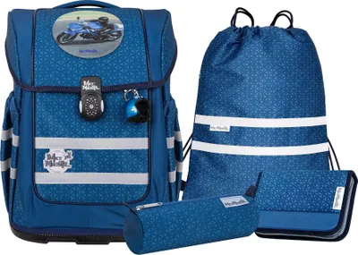 Produktbild von MCNeill Schulranzen-Set ERGO COMPACTO, TETRA 5-teilig, ab 1. Klasse