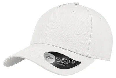 Produktbild von Atlantis Headwear - "Shot" Baseball-Mütze LT3977 (Einheitsgröße) (Weiß)