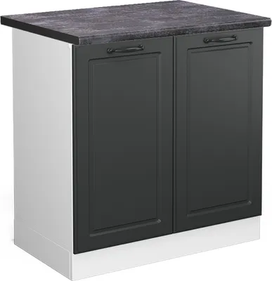 Immagine prodotto di Mobile lavello cucina Vicco R-Line Antracite rustico 80 cm , PL Antracite, Model 46801