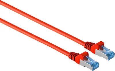 Produktbild von Patchkabel cat6A S/FTP PIMF rot 0,5m