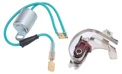 Image de Kit de points de distribution et de condensateur en métal – Kit de remplacement professionnel pour points de distribution Lucas 43D, 45D (4 et 6 cylindres)