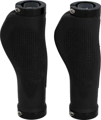 Produktbild von Fischer Ergo Fahrrad Lenkergriffe ergonomisch sicheres Griffprofil zweifache Schraubbefestigung