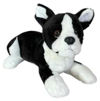 Obrázek produktu pro Pies boston terrier pluszowy 28 cm