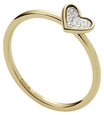 Produktbild von Fossil JF03943710505 Damen Ring Herz CLASSIC VALENTINE 53 (16.9)