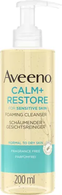 Immagine prodotto di Aveeno Calm+ Restore detergente schiumoso per il viso 200 ml