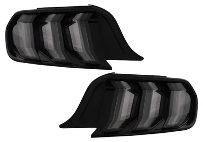 Produktbild von Full LED Rückleuchten für Ford Mustang VI S550 15-19 Rauch Dynamisch Drehen Lichter.