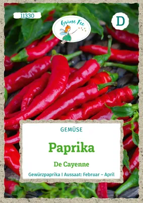 Produktbild von Grüne Fee - Paprika De Cayenne Samen - 11330