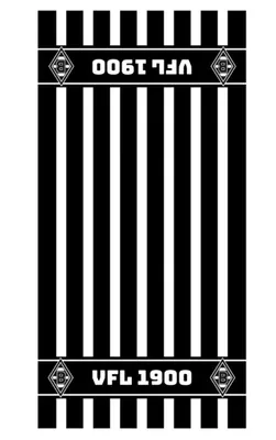 Produktbild von Borussia Mönchengladbach Duschtuch "VFL 1900"  70 x 140 cm