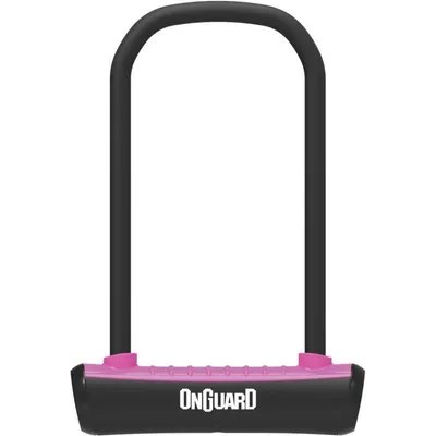 Produktbild von Onguard Neon Bügelschloss Standard (115 x 230 mm – 11 mm) – Pink