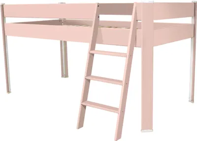 Produktbild von Halbhochbett Kinder kompakte - Pastellrosa